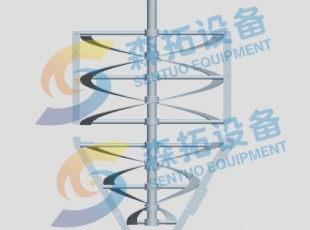 刮壁式雙螺帶攪拌器:LD201G